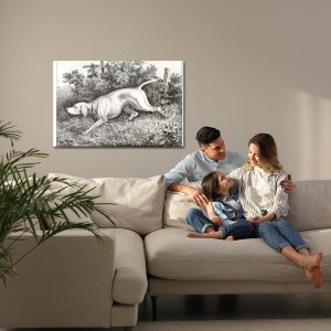 Peinture sur toile Chien De Chasse – Image 7