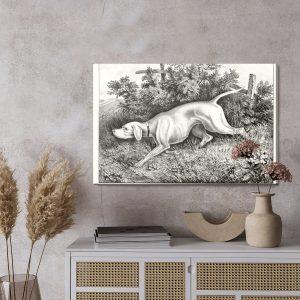 Peinture sur toile Chien De Chasse – Image 3