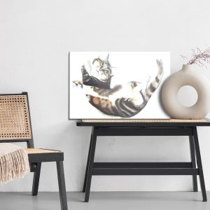 Peinture sur toile Chat Peint À L'aquarelle – Image 6