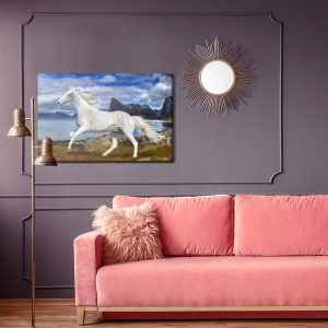 Peinture sur toile Cheval Au Galop – Image 4