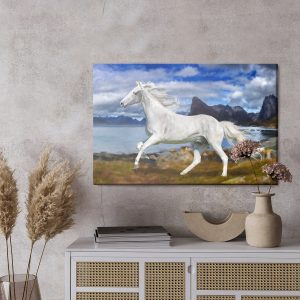 Peinture sur toile Cheval Au Galop – Image 3