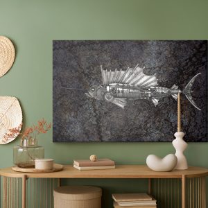 Peinture sur toile Voilier De Style Steampunk – Image 5