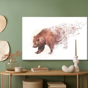 Peinture sur toile Ours Comme Peint – Image 5