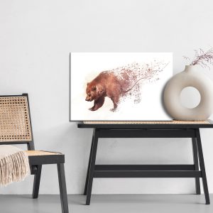 Peinture sur toile Ours Comme Peint – Image 6
