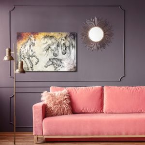 Peinture sur toile Chevaux Comme Peints – Image 4