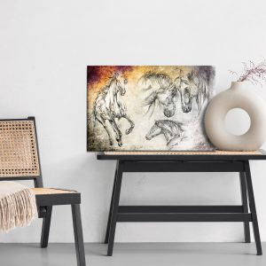 Peinture sur toile Chevaux Comme Peints – Image 6