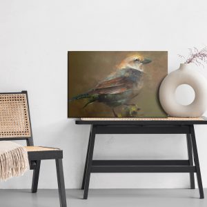 Peinture sur toile Oiseau Posé Sur Une Branche – Image 6