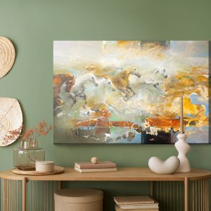 Peinture sur toile Chevaux Au Galop – Image 5