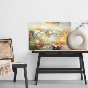 Peinture sur toile Chevaux Au Galop – Image 6