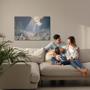 Peinture sur toile Annonciation De L'angélus – Image 7