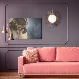 Peinture sur toile Jésus Avec La Couronne D'épines – Image 4