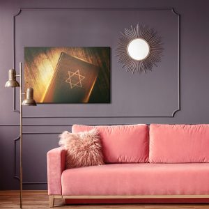 Peinture sur toile Livre Du Talmud – Image 4