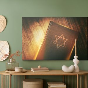Peinture sur toile Livre Du Talmud – Image 5