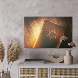 Peinture sur toile Livre Du Talmud – Image 3