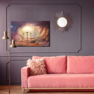 Peinture sur toile Jésus Sur La Croix – Image 4