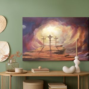 Peinture sur toile Jésus Sur La Croix – Image 5