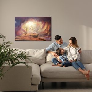 Peinture sur toile Jésus Sur La Croix – Image 7