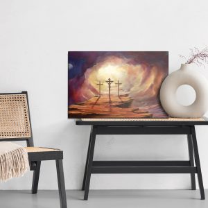 Peinture sur toile Jésus Sur La Croix – Image 6