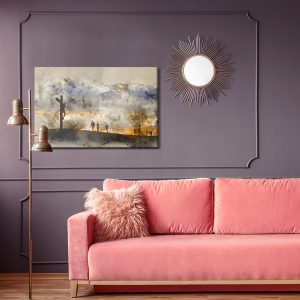 Peinture sur toile Christ Crucifié – Image 4