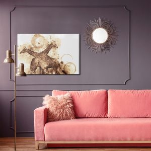 Peinture sur toile Girafes - Art Moderne – Image 4