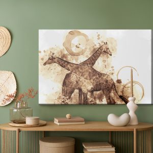 Peinture sur toile Girafes - Art Moderne – Image 5