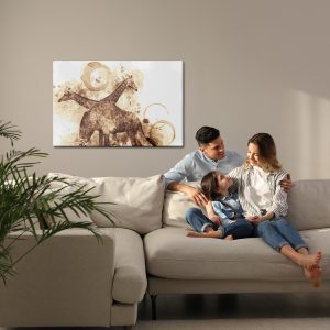 Peinture sur toile Girafes - Art Moderne – Image 7