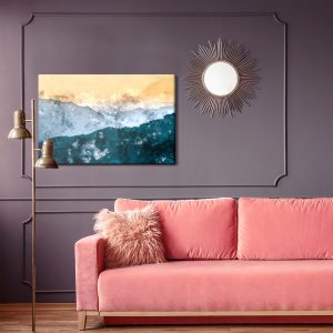 Peinture sur toile Paysage De Montagne Abstrait – Image 4