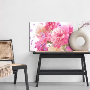 Peinture sur toile Pivoines Roses – Image 6