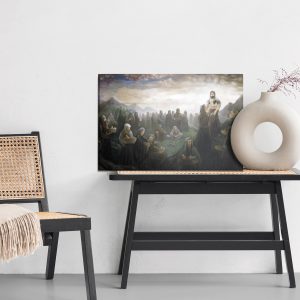 Peinture sur toile Jésus Nourrit Des Milliers De Personnes – Image 6