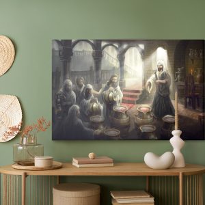 Peinture sur toile Miracle De Cana En Galilée – Image 5