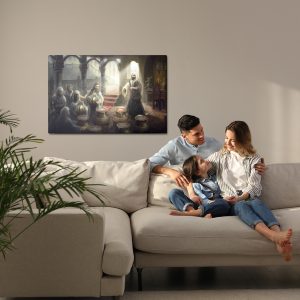 Peinture sur toile Miracle De Cana En Galilée – Image 7