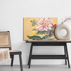 Peinture sur toile Pivoines Avec Des Feuilles – Image 6