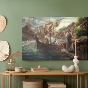 Peinture sur toile Christ Appelant Les Apôtres – Image 5