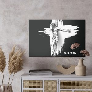 Peinture sur toile Christ Sur La Croix – Image 3