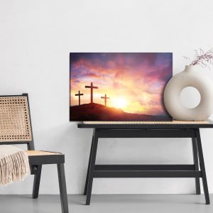 Peinture sur toile Croix Sur La Colline – Image 6