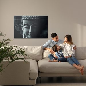 Peinture sur toile Tête De Bouddha – Image 7