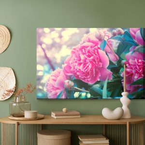 Peinture sur toile Buisson De Pivoine – Image 5