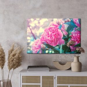 Peinture sur toile Buisson De Pivoine – Image 3