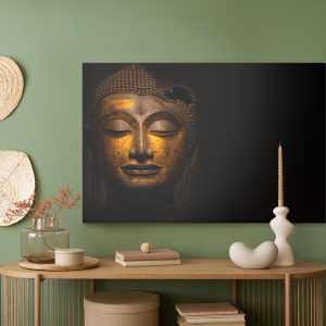 Peinture sur toile Le Visage Du Bouddha – Image 5