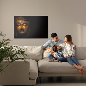 Peinture sur toile Le Visage Du Bouddha – Image 7