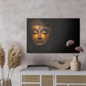 Peinture sur toile Le Visage Du Bouddha – Image 3