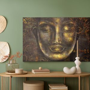 Peinture sur toile Portrait De Bouddha – Image 5