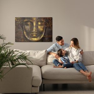 Peinture sur toile Portrait De Bouddha – Image 7