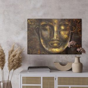 Peinture sur toile Portrait De Bouddha – Image 3