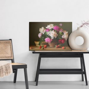 Peinture sur toile Pivoines Aux Fraises – Image 6