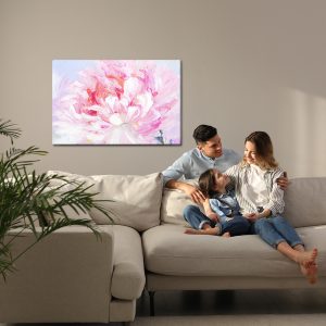 Peinture sur toile Rose De Pentecôte Peinte – Image 7