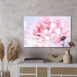 Peinture sur toile Rose De Pentecôte Peinte – Image 3