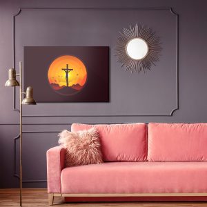 Peinture sur toile Crucifixion De Jésus-Christ – Image 4