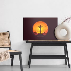 Peinture sur toile Crucifixion De Jésus-Christ – Image 6