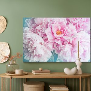 Peinture sur toile Pivoines Délicates – Image 5